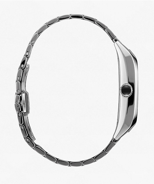 Nixon Frankie Mid Century, Silver & Black Analog Watch