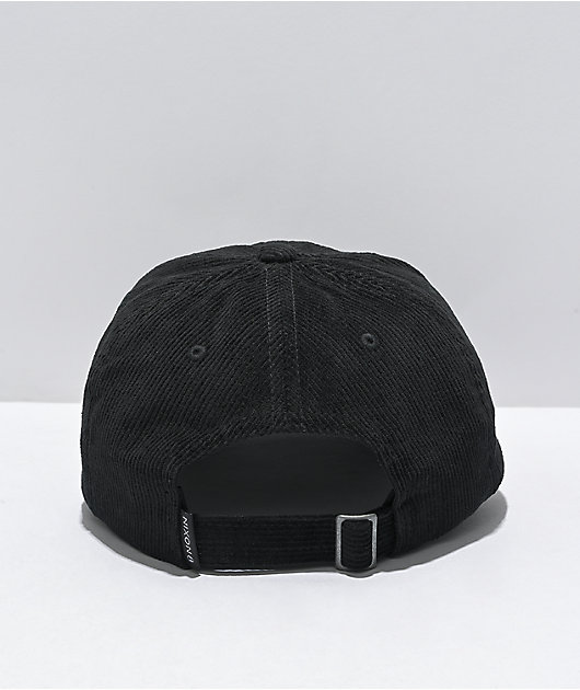 Big Black Corduroy Snapback