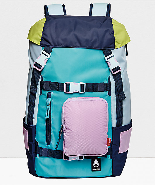 multi color backpack