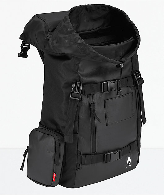 Nixon Mens Landlock 20L Backpack Color: Charcoal Heather Size: O/S