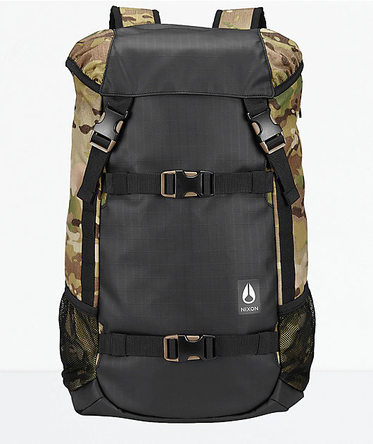 nixon camo backpack