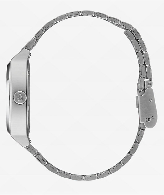 Nixon Medium Time Teller Silver & Dusk Analog Watch