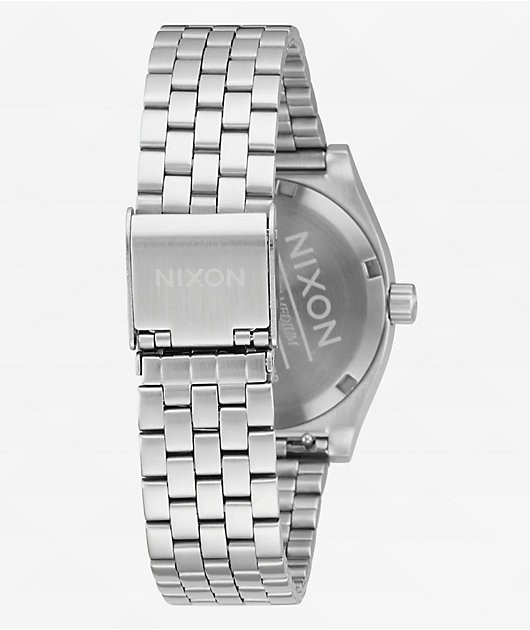 Nixon Medium Time Teller Silver & Dusk Analog Watch
