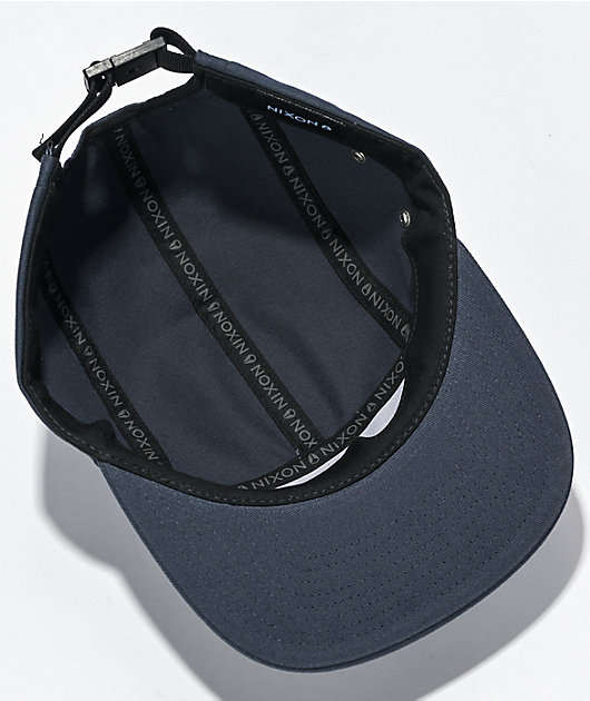 Nixon Mikey Navy 5 Panel Snapback Hat