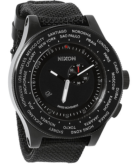 all black chronograph