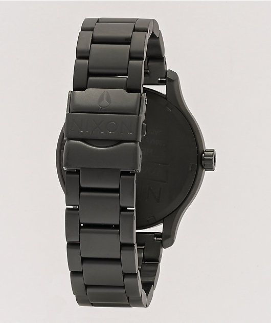 Nixon Patrol Black & Yellow Analog Watch