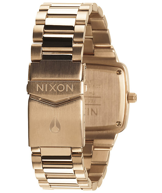 nixon player rose gold