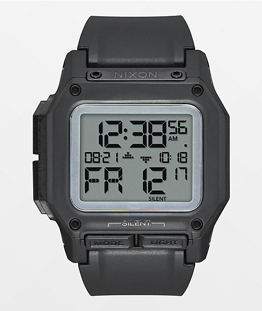 Nixon Regulus Black & Positive Digital Watch