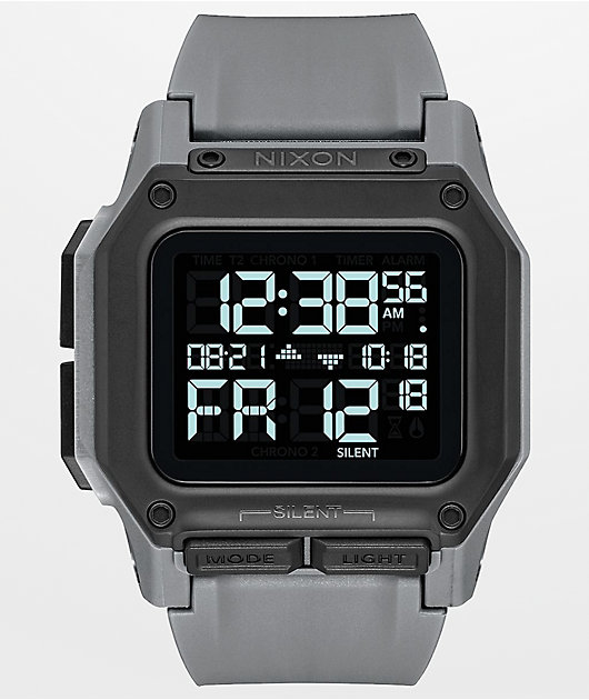 Nixon Regulus Gunmetal Watch