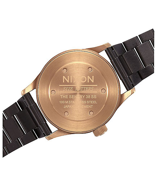 nixon sentry 38 gold