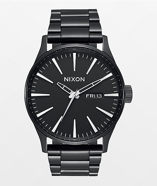 nixon sentry black