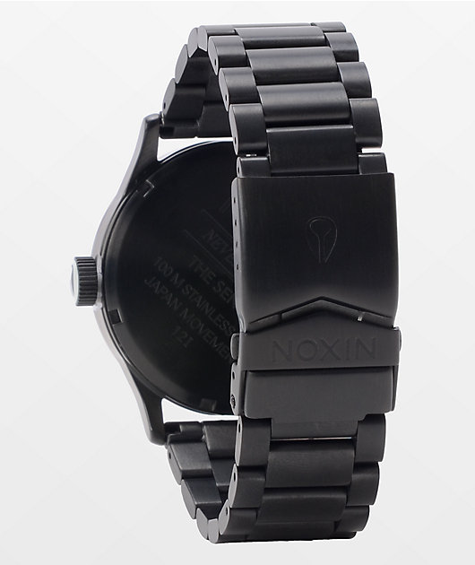 Nixon Sentry SS reloj analógico todo negro