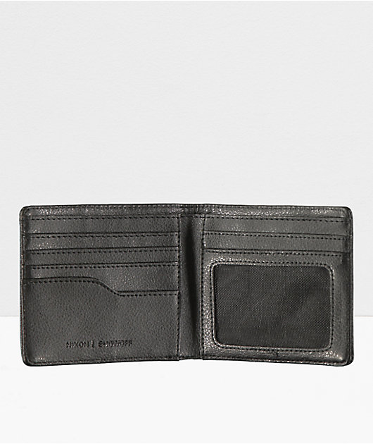 Nixon Showoff cartera negra plegable