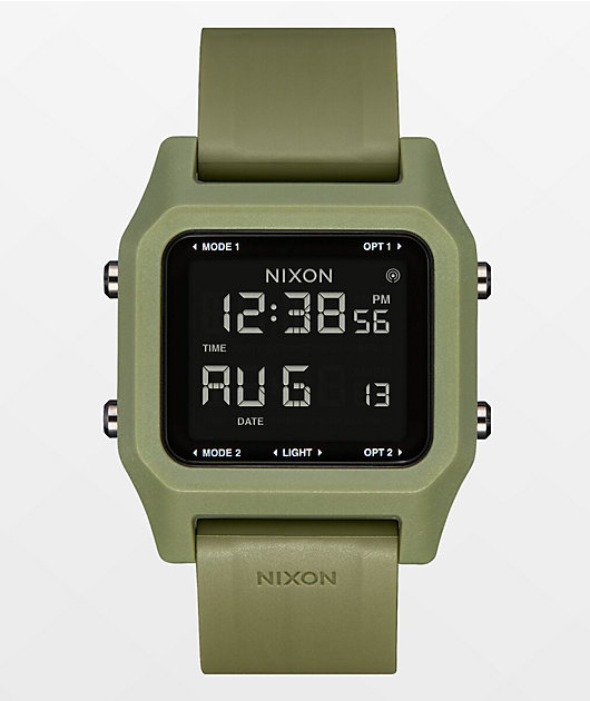 Nixon Staple Tide Olive Digital Watch