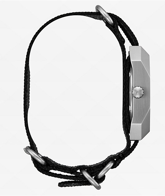 Nixon The Scout Silver & Charcoal Analog Watch