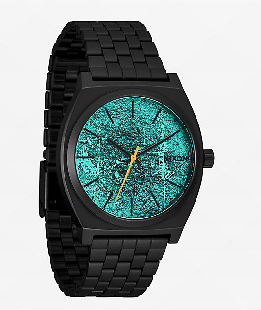 【あらかき】ニクソン NIXON TIME TELLER CHRONO NIXON Time Teller Chrono Watch - BLK/SILVER - ONE SIZE | Tillys