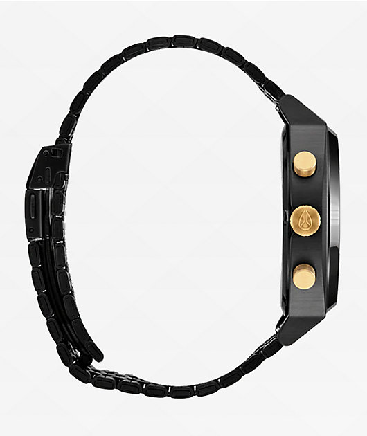 Nixon Time Teller Chrono Black & Gold Analog Watch