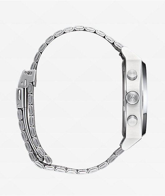 Time Teller Chrono Watch | Chrome / Black / Chrome Sunray