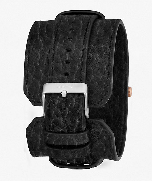 Nixon Time Teller Chrono Silver, Rose Gold & Black Analog Watch