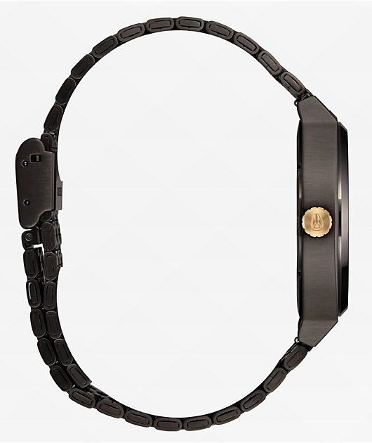 Nixon Time Teller Gunmetal Blackberry Watch Zumiez