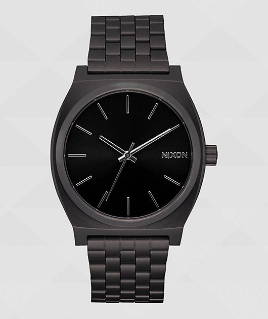 Nixon Time Teller Gunmetal & Black Sunray Analog Watch | Zumiez