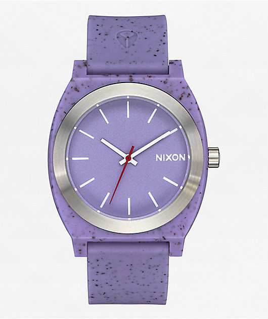 Nixon Time Teller OPP Lavender Speckle Analog Watch | Zumiez
