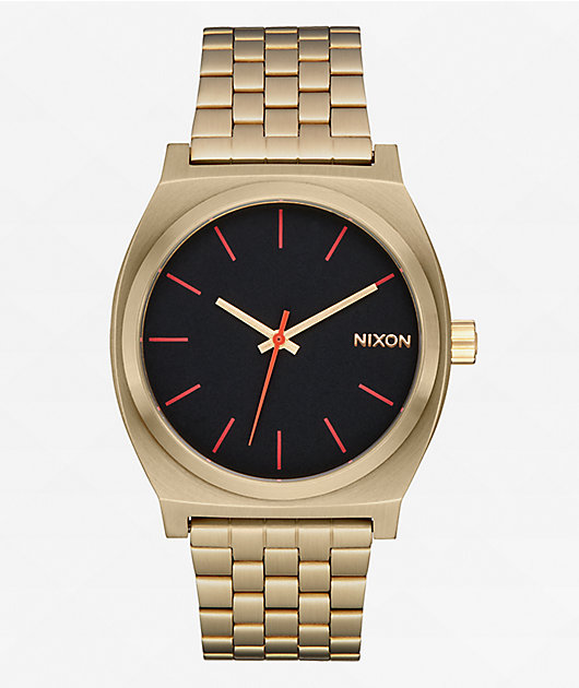 Nixon gold watch mens zumiez hotsell