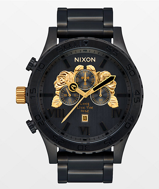 Engraved nixon online watch