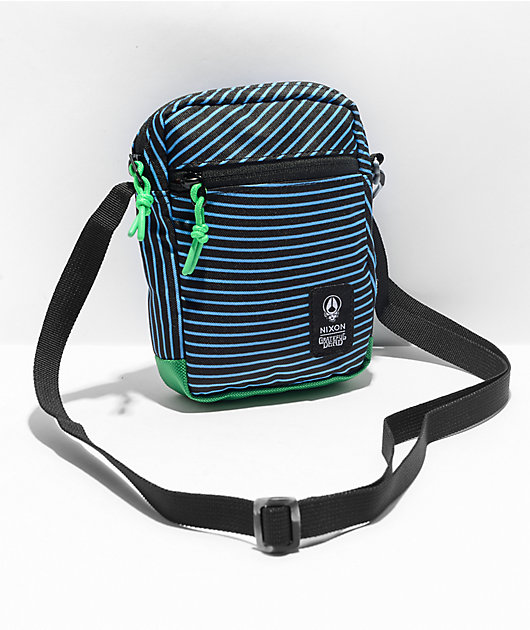 Nixon x Grateful Dead Blue Green Crossbody Bag Zumiez