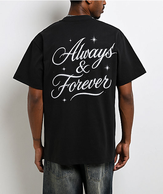 NoHours Always Black T-Shirt