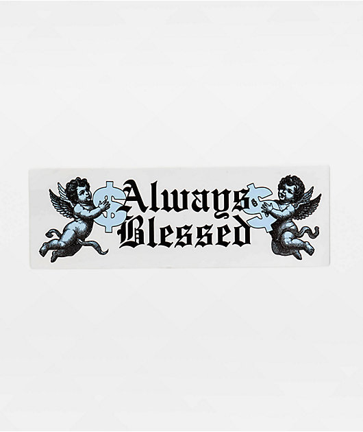 NoHours Blessed Sticker