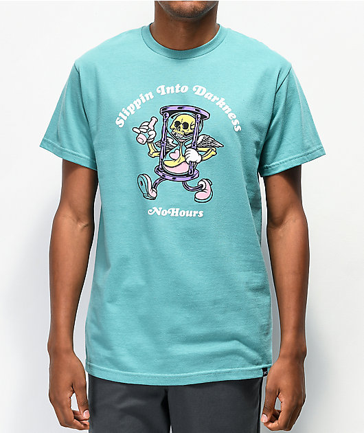 seafoam blue shirt