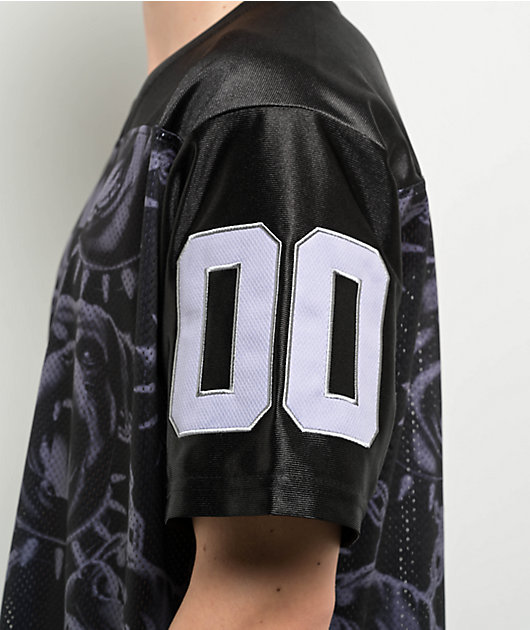 NoHours Dawg Days Black Football Jersey
