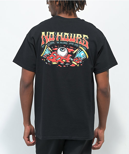 NoHours Eye Burn Black T-Shirt