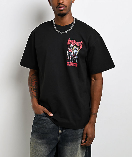 NoHours Games Black T-Shirt