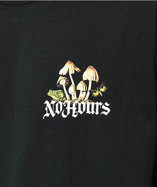 NoHours Get Lost Black T-Shirt