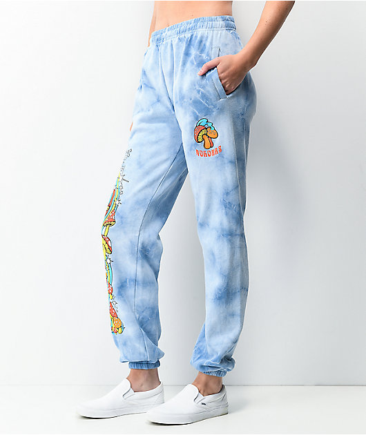 NoHours Passion pantalonera con tinte de corbata azul