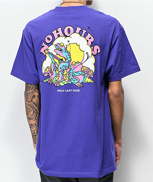 NoHours Toad Stool Purple T-Shirt