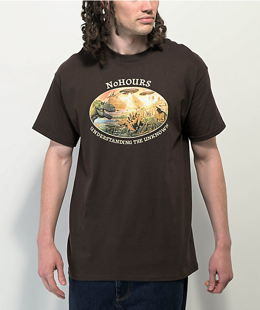 NoHours Unknown Brown T-Shirt