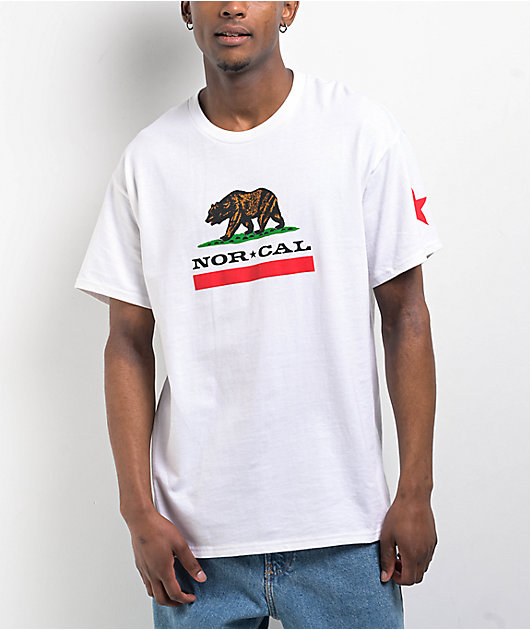Nor Cal Republic White T-Shirt | Zumiez