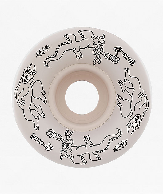 OJ Boserio Mini Super Juice Heavy Devils 55mm 99a White Skateboard