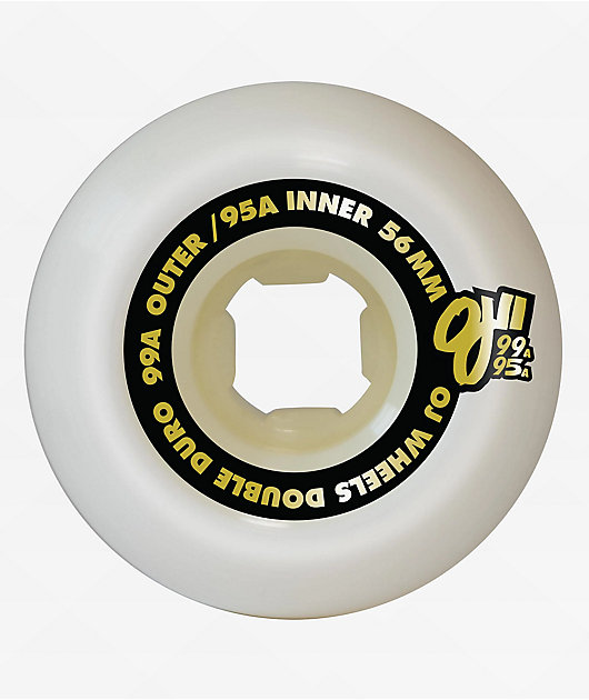 OJ Double Duro Chubbies 56mm 99a & 95a Skateboard Wheels