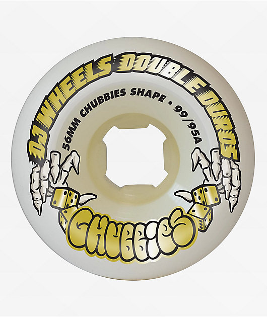 OJ Double Duro Chubbies 56mm 99a & 95a Skateboard Wheels