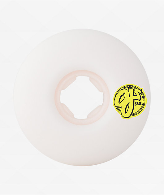 OJ Dressen Spider 56mm 101a White Skateboard Wheels