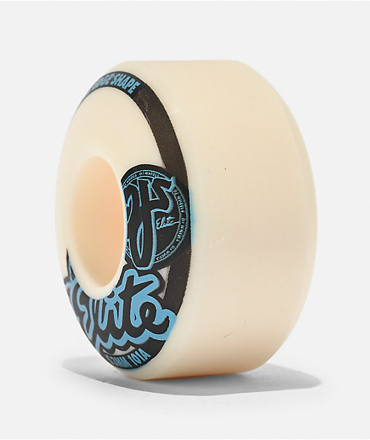 OJ Elite EZ EDGE 53mm 101a White Skateboard Wheels