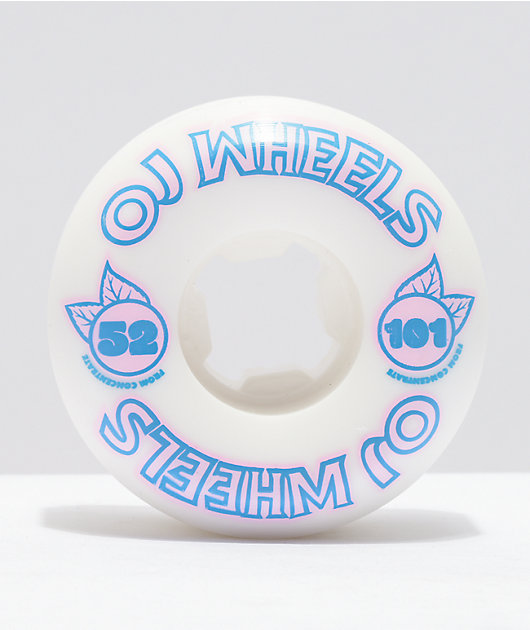 OJ From Concentrate 52mm 101a Blue Skateboard Wheels