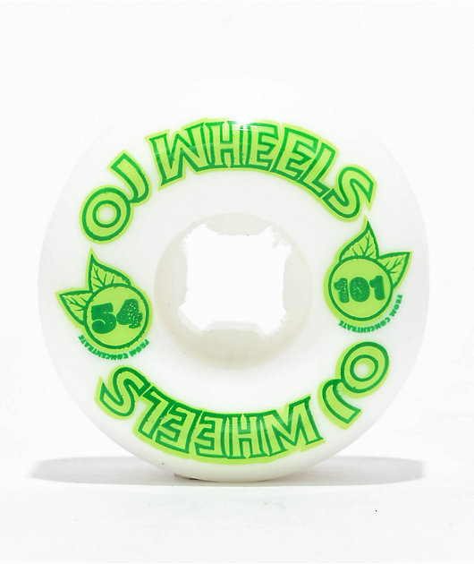 OJ Wheels 52mm 101A à partir de roues concentrées Hardline