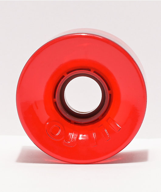 OJ 60mm Hot Juice Red 78a Skateboard Wheels 