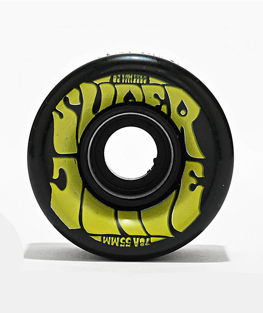 OJ Mini Super Juice 55mm 78a Black Cruiser Skateboard Wheels