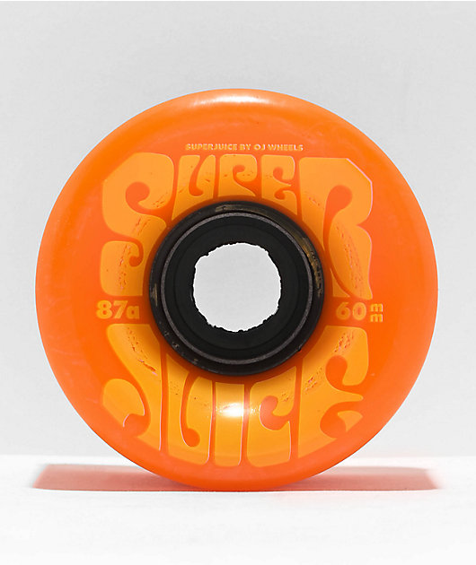 OJ's Super Juice 60mm 78a Skateboard Wheels – Citrus